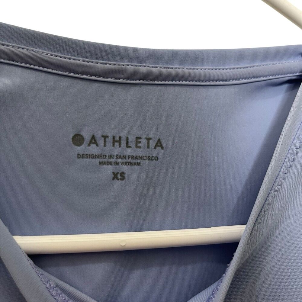 Athleta‎ Pacifica II Women's XS Victorian Periwinkle Beach Swim UPF Tank Top - Picture 10 of 10